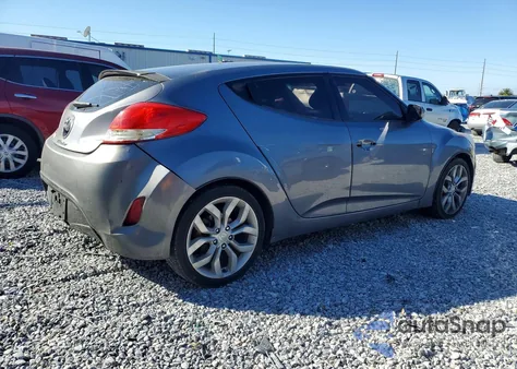 2012 Hyundai Veloster z USA, uszkodzony, nr VIN KMHTC6AD0CU082412